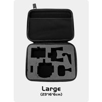 SJCAM Carrying Case For SJ4000 SJ6 SJ8 DJI Osmo Action Camera Accessories Protective Storage Bag For GoPro Hero 12 11 10 9 8 7 6