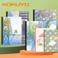 4pcs Japanese Kokuyo Notebook A5/B5 Limited Wireless Binding Journal Notebook Student Stationery Office Accessories