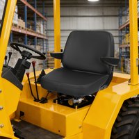 Siège de tracteur, dossier ergonomique réglable, montage facile, siège de tracteur pour tracteurs, excavatrices