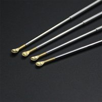 Hot Scalable Brass Ear Spoon Ear Wax Remover Curette Portable Mini Ear Cleanning Tool With Keyring Pendant Reusable