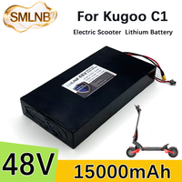 For Kugoo C1 Electric Scooter 48V 15Ah Powerful Motor 18650 Lithium Battery Upgrade Original 13S4P battery