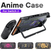 Anime Hard Case for Nintendo Switch 2 PC Split Protection Cover for Switch2 Put in Dock Shell Skin NS2 Game Console Accessories