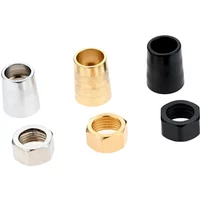 Water Hose Connector Shower Hose Inlet Outlet Adapter Pipe Connector nut Universal Copper Quick Joints for Bathroom Accessories