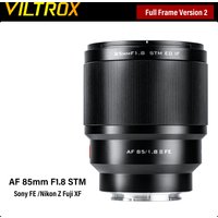 VILTROX 85mm F1.8 Version 2 for Fuji X Nikon Z Sony FE Mount Camera Lens Full Frame Auto Focus Portrait Lens Large Aperture