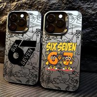 Luxury Six Seven 67 Phone Case for Samsung Galaxy A37 A57 A17 A07 A16 A06 A35 A55 A25 A05S A15 A56 A54 A36 A34 A24 A26 5G Cover
