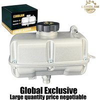 Radiator Upgraded Aluminum Coolant Reservoir & Expansion Tank for 2018-2024 Jeep Wrangler - Direct Replacement for 68364312AC