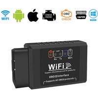 ELM327 V1.5 Scanner Car Code Reader OBD2 WIFI Automotive Fault Detector Diagnostic Tool for iPhone IOS /Android