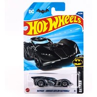 2025K Original Hot Wheels Car Batman Arkham Asylum Batmobile Toys for Boys 1/64 Diecast Voiture Alloy Model Juguete Collect Gift