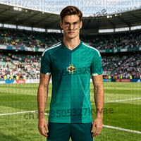 2026 Northern Ireland Home Jersey Competition Away Jersey T-Shirt Men's Soccer Fan Shirt Quick-drying Breathable Family Kids Tee