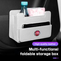 Wheel cap,Car Storage Bag,Door Trash Can For Fiat 500 500L 500X 500C Grande Panda Punto Tipo Backrest Hanger Tissue Organizer