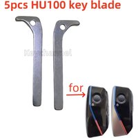 5pcs/lot Car Smart Key Blade Uncut Metal Keyless Remote Blank Emergency Key Blade for BMW X1 X7 IX7 XM Smart Remote G classis