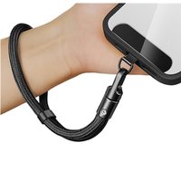 Universal Adjustable Mobile Phone Lanyard Short Wrist Strap with Self-locking Anti-drop Hand Cord Clip Hang Phone Strap Charm