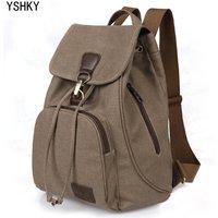 New backpack rucksack backpack large capacity casual ladies travel backpack Vintage outdoor canvas fashion backpack