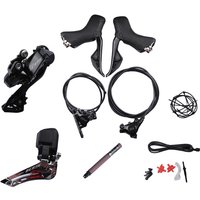 AliExpress Shimano 105 R7170 Electronic Part Groupset FD R7150 2x12s RD-R7150 Battery DN300 Road Bicycle Di2 R7170 L05A K05S Small Set