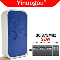 SEAV TXS1 TXS2 TXS3 TXS4 Garage Door Remote Control 30.875MHz Fixed Code Handheld Transmitter