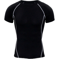 Men Compression Sportswear Set Gym Running Sport Clothes Jogging Tights Fitness T-Shirt Windbreaker Leggings