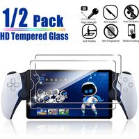 1/2Pcs Screen Protector Tempered Glass for Sony PlayStation PS5 Portal Handheld Anti-Scratch Protective Film Gaming Accessories