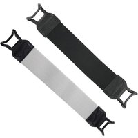 Universal Security Hand Straps Holder Finger Grip PU Leather Double-sideds Velvets Elastics Belt for Pad Tablets E-Reader