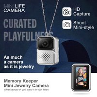 New sports camera, retro HD photo and video recorder, portable small thumb camera for travel Vlogs