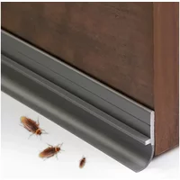 90x4cm Waterproof Door Sealing Strips Plastic Self-Adhesive Solid Color Door Bottom Seal for Soundproof Insect Windproof Hot