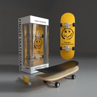 Toy Finger Skateboards Hobbies Novelty Anti Stress Sensory Fingerboard Toys Mini Funny Gift For Kids Boy 2025 New Toy