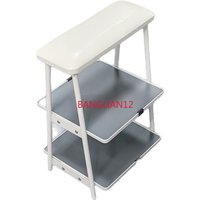 Civil, commercial furniture Built-in foot tool storage rack and ottoman