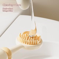 Double-side Tongue Scraper With Holder Tongue Cleaners Reduce Bad Breath Oral Care Cleaning Tools for Adults