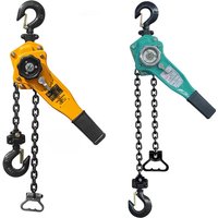 Portable Hand Wrench Manganese Steel Hook Hand Chain Hoist Crane Wire Tensioner Manual Traction Hoist