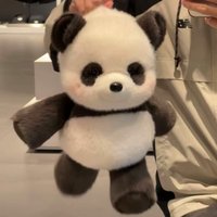 Urocza poduszka w kształcie szopa pracza, pluszowa panda, puszysty szop pracza, szop pracza jako emocjonalny towarzysz, prezent na Boże Narodzenie.