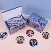 Random 1Pcs Cute Focalors Furina Raiden Shogun 75mm Game badge kawaii Brooch Pin Cosplay Badge Accessories Decoration gift