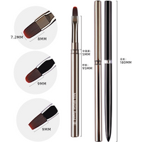 1/2/3pcs Nail Glue Phototherapy Pen UV Gel Brush Pen Acrylic Nail Art Painting Drawing Brush Manicure Professionnel Brushes Tool