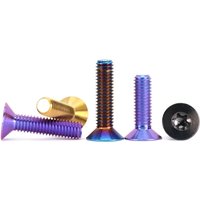AliExpress NONE M4 M5 M6 M8 Titanium Countersunk Torx Screw Thin Lightweight Bicycle Crank Assembly Electric Motorcycle Rocker Arm Upgrade