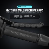 Motorcycle Heat Shrinkable Handlebar Grips Clutch Brake Lever Cover Non-slip Grip Glove For Indian FTR Scout Chief Scout Sixty