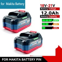 Large Capacity Original Rechargeable Lithium Ion Battery for Makita 18V/21V Cordless Electric Power Tools Replacement Battery
