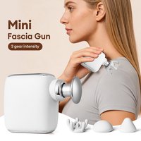 Pocket Mini Fascia Gun High Frequency Vibration Body Massage Gun Portable Electric Massager Muscle Relaxation Fascia masajeador