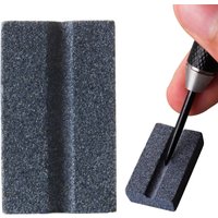 CyeeLife Dart Sharpener,2/4Packs Stone Dart Sharpener Sharpening For Steel Tip Darts Keep Steel Needle Sharp Tool