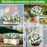 Silk Balsam Artificial Flower Wedding Home Room Table Centre Decora Wreath Bridal Bouquets Yard Outdoor Yard Vibrant Arrangement