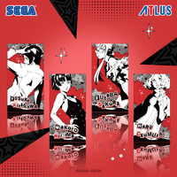 SEGA Persona 5 B-Style Cards Gacha Mystery Box with Morgana & Kasumi Otaku Culture Gift Blind Pack Anime Merch for Collectors