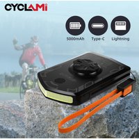 CYCLAMI RVL01 Bicycle Front Light IPX6 Waterproof Cycling Headlights Type-C Charging For XOSS IGS Computer Lights Charging