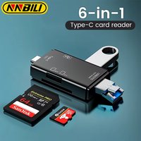 NNBILI USB 3.0 Card Reader Micro SD TF Card Memory Card Reader High Speed Multi-card Writer Adapter For PC Laptop Accessories