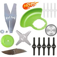 Metal Saw Blade Plastic Cover Locking Nut Washer Set For Lawn Mower Grass String Trimmer Garden Power Plastic Cover Tool Parts