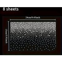 8 Sheets Sparkling DIY Rhinestone Stickers, Thermal Conductive Stickers, Clothing Decoration Thermal Conductive Stickers