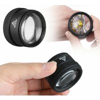 Portable K9 Optical Magnifying Glass 30X36mm Handheld Loupe Fine Inspection Gadget Gift For Elderly Watchmaker Hobby Lovers