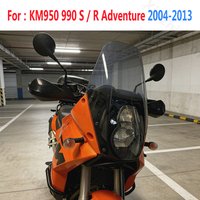 For KM990 KM950 KM 990 950 Adventure S R Windscreen Windshield Wind Deflectors 2004-2013 2005 2006 2007 2008 2009 2010 2011 2012
