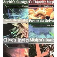SLD 'Yunas Sending Staff/Unseat the Usurper' TCG Magical Proxy Cards Quality Proxy Gathering Board Playing Game Trading Cards