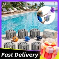 Kids Pool Diving Toys with Fish Box Floating Animals Toddler Bath Toy Play Set for Boys Girls Outdoor Beach Party Gift
