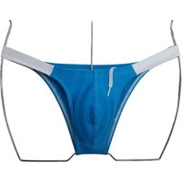 BOYTHOR Men's Triangular Swimsuit with Half-Hips and Built-In Drawstrings for Swimming and Beach Use