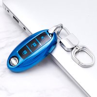 Car 3/4/5 Button Key Cover Case Shell for Nissan Qashqai X-Trail T31 T32 Juke J10 J11 Kicks Tiida Pathfinder Note for Infiniti
