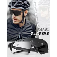 AliExpress SCVCN Photochromic bike Cycling glasses UV400 Bicycle riding Eyewear Sports MTB Outdoor Sports Golf Camping Driving Eyepieces