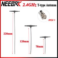 1/5/10/20PCS 78/120/220mm 2.4G T-type Antenna IPEX 1 IPEX1 for FPV Drone TBS CROSSFIRE FRSKY R9mm R9MX ELRS Nano EP1 RX Receiver
